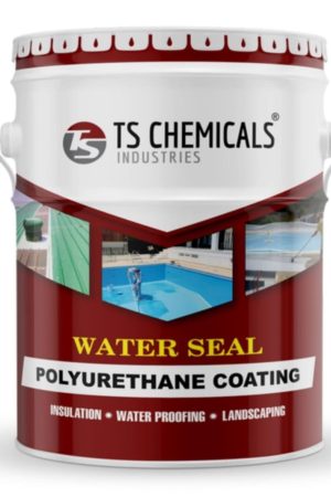 Polyurethane coating foarming seamless protection against leaks