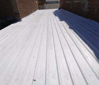 PU waterproofing coating applied on residential terrace in Faisalabad