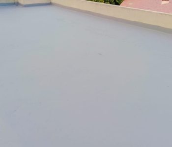 Professional roof leak repair and waterproofing services with PU sealant